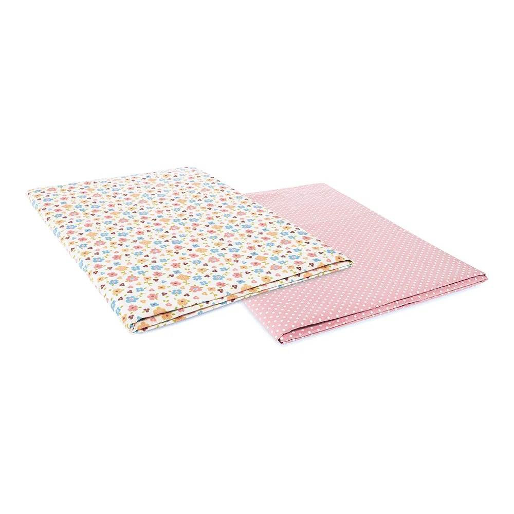 Abracadabra Flat Sheet (Set of 2) - Ditsy Floral
