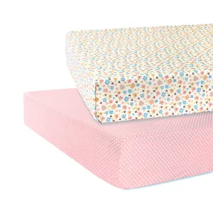 Abracadabra Flat Sheet (Set of 2) - Ditsy Floral