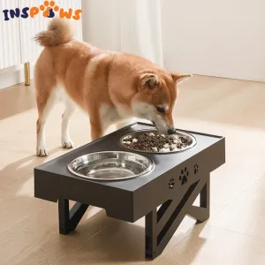 Best Adjustable Elevated Dog Feeder Convenient Removable Easy To Clean Bowls