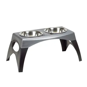 Coastal Pet Maslow Medium Elevated Pet Feeder 8 Inches Tall - 3 Cup Bowls