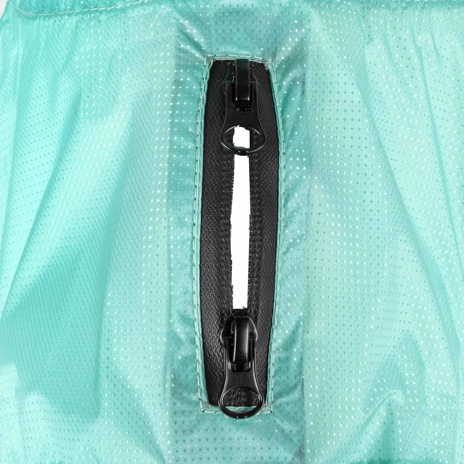 Dog Helios Torrential Shield Adjustable and Waterproof Dog Raincoat Poncho, SM, Green