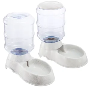 Fresh Fab Finds 3.5L/1Gal Pet Water Dispenser Self-Dispensing Gravity Pets Water Feeder Automatic Pet Waterer Cat Dog