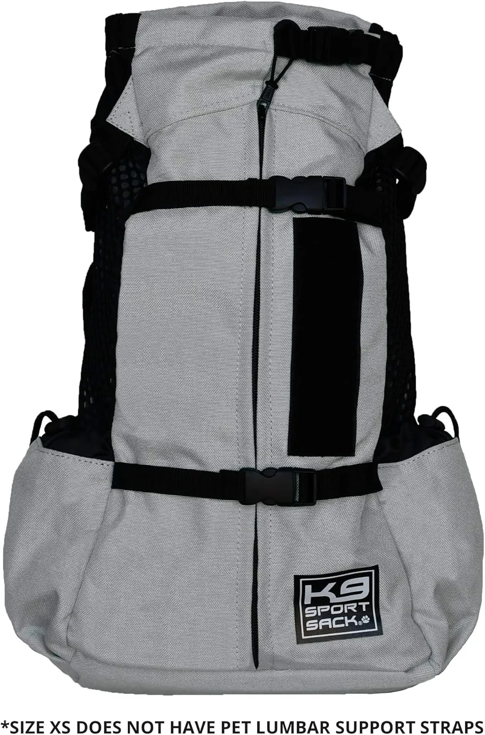K9 Sport Sack | Dog Carrier Backpack for Small and Medium Pets | Front Facing Adjustable Dog Backpack Carrier | Fully Ventilated | Veterinarian Approved (Small, Air - Charcoal Grey)