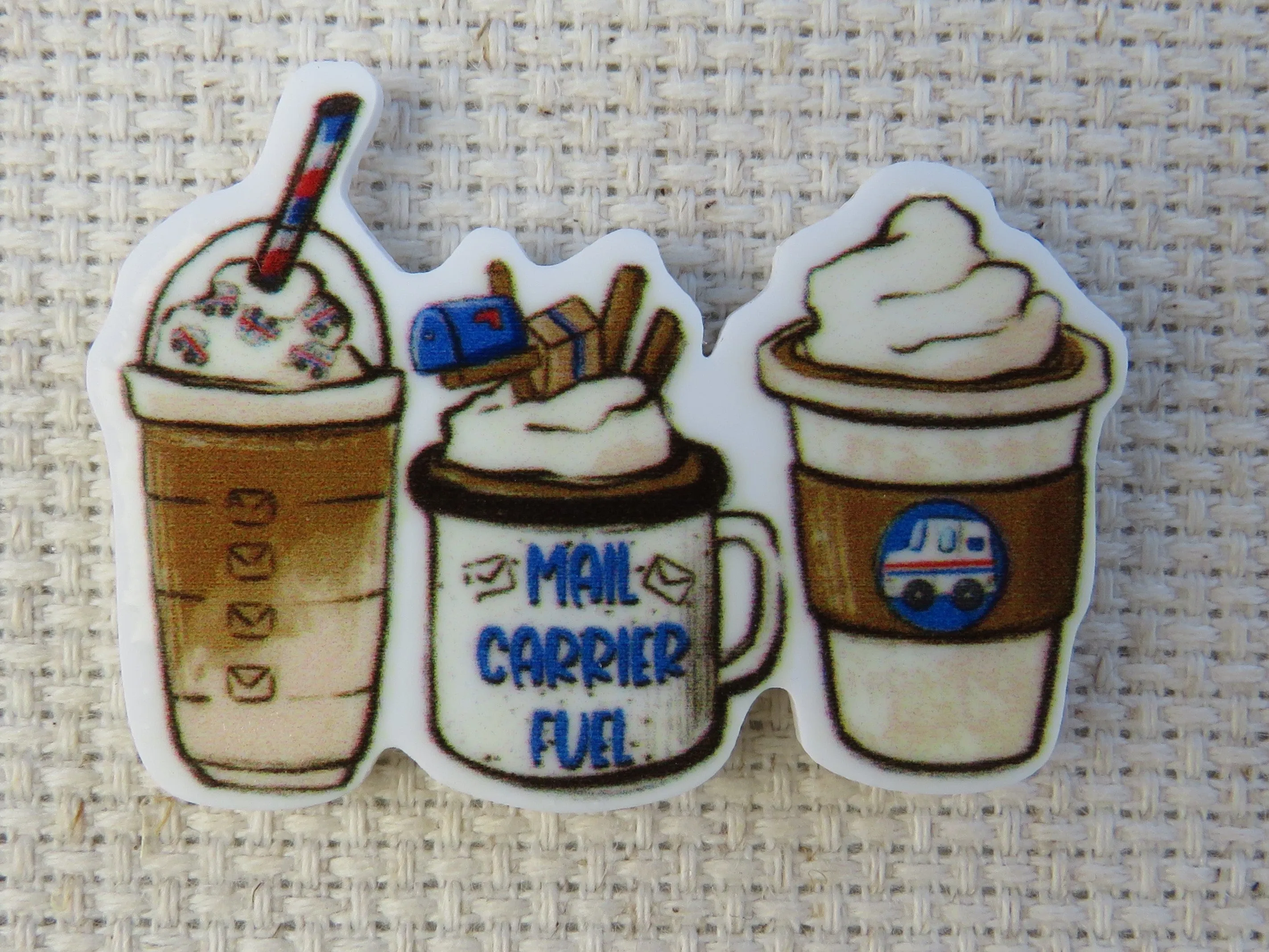Mail Carrier Fuel Needle Minder, Cover Minder, Magnet