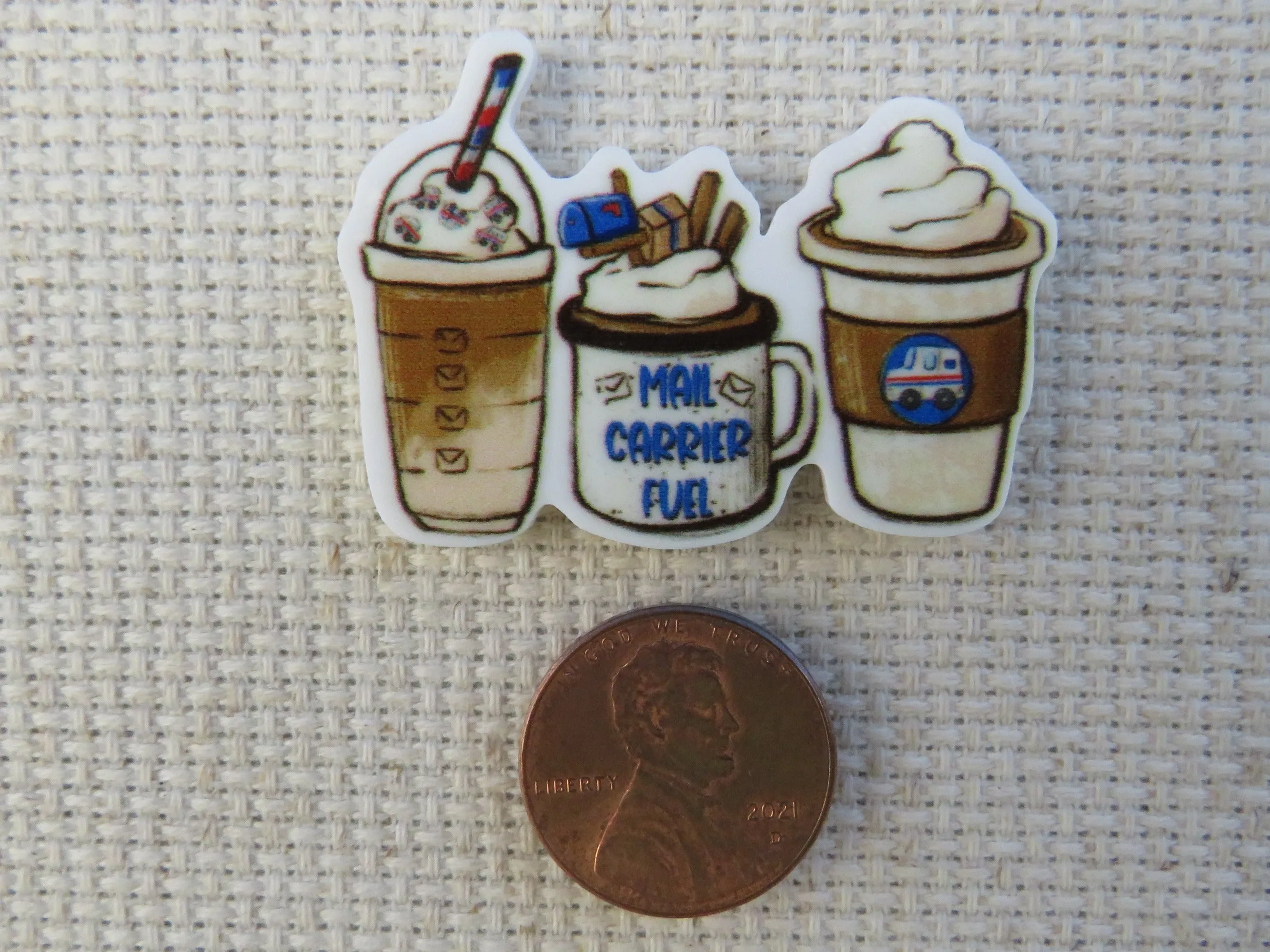 Mail Carrier Fuel Needle Minder, Cover Minder, Magnet