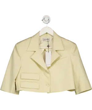 My Best Friend Beige Tyson Cropped Jacket UK 10