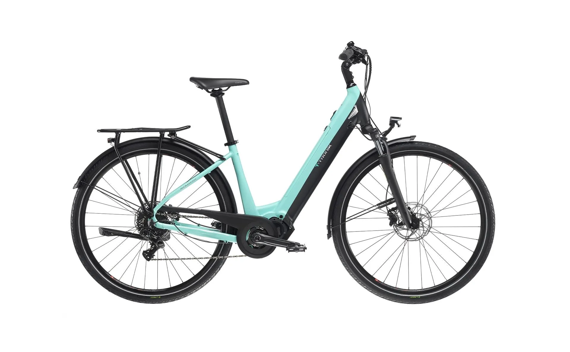 NEW Bianchi T-Tronik C-Type X7/X5 Shimano E6100 417Whr Step-Thru Electric Bike