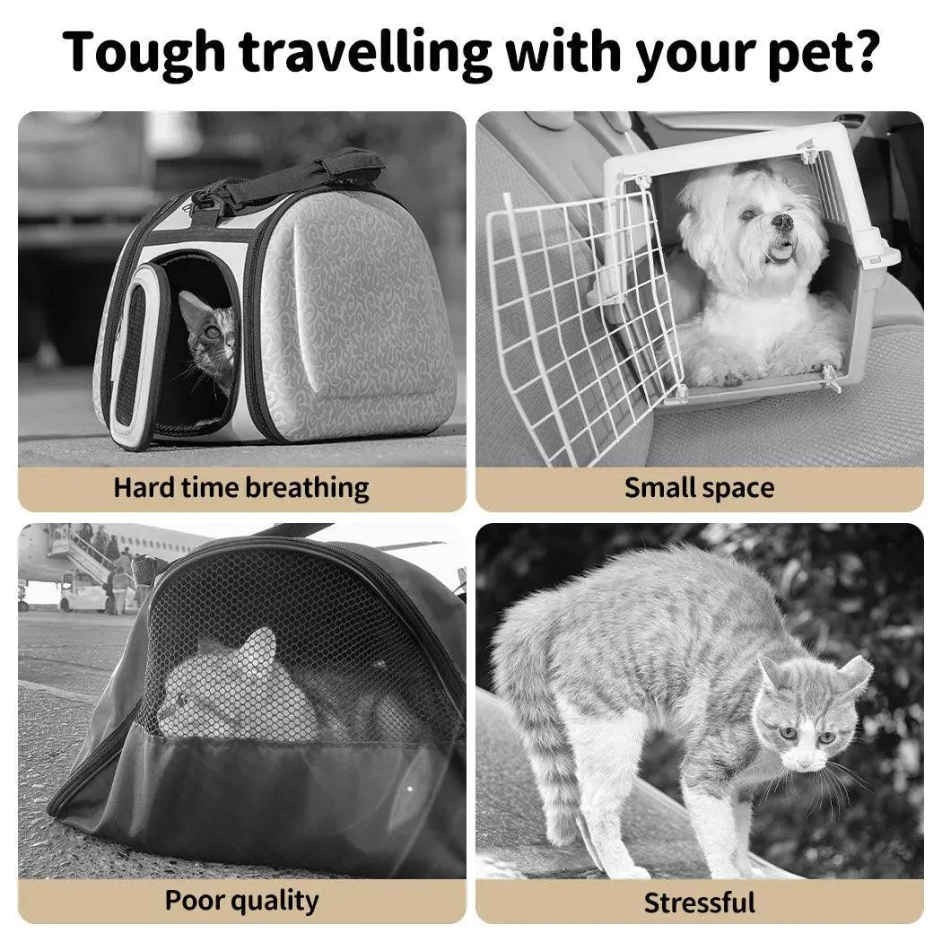 Pawz Dog Car Carrier & Car Seat Carry Bag for Travel