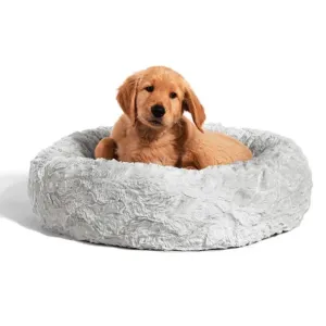 Pet Palette Distribution - Best Friends by Sheri Lux Donut Dog Bed Grey 23"x23"