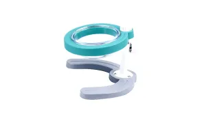 Raised Stand Pet Bowls - Adjustable Glass Bowls with Antislip Mat