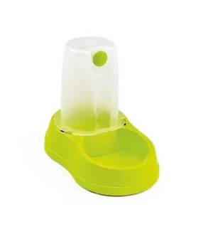 Stefanplast Water Dispenser For Cats & Dogs (Lime Green)